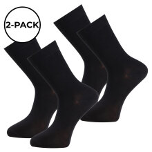 Trofé - 2-Pak Bambus Strømper Sort