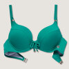 Panos Emporio - Lydia Push Up Bikini Top Green