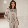 Lady avenue - Satin De Luxe Pyjamas Moon Rock