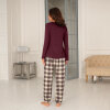 Lady avenue - Bomuld Flannel Pyjamas Plum