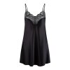LingaDore - Black Chemise Kjole Sort
