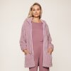 LingaDore - Fluffy Kåbe med Lynlås Mauve Shadow