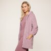 LingaDore - Fluffy Kåbe med Lynlås Mauve Shadow