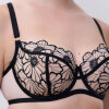Chantelle - Lush Balc BH Sort/Soft Pink
