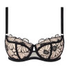 Chantelle - Lush Balc BH Sort/Soft Pink
