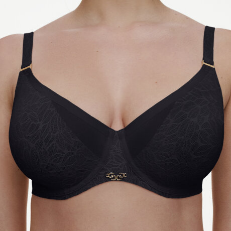 Chantelle - Pure Lace Fullcup BH Sort