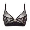 Chantelle - Graphic Support Top uden Bøjle Sort