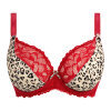 Freya - Cherish Me Plunge BH Red leopard