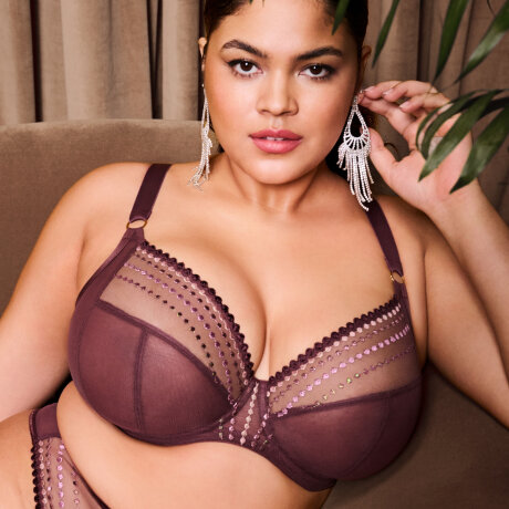 Elomi - Matilda Plunge BH Sugarplum