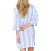 LingaDore - Strandkjole Bomuld Blue Stripe