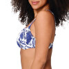 LingaDore - Print Bikini Top Blue White LingaDore - Print Bikini Top Blue White