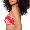 LingaDore - Leaf Balconette Bikini Top Leaf Strripe LingaDore - Leaf Balconette Bikini Top Leaf Strripe