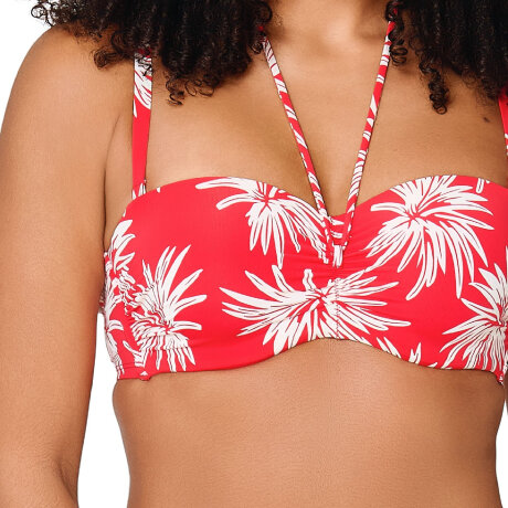LingaDore - Leaf Balconette Bikini Top Leaf Strripe LingaDore - Leaf Balconette Bikini Top Leaf Strripe