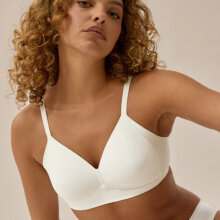Silvana - Naturana - Vatteret BH uden bøjle Hvid