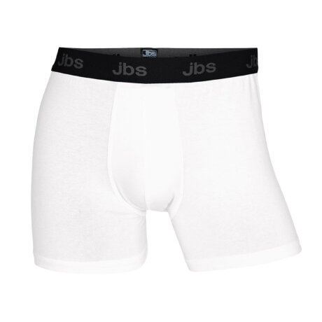 JBS Herre - Bomuld Boxershorts logo Vit