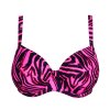Primadonna - Malabo Fullcup Bikini Hot Pink Zebra