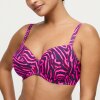 Primadonna - Malabo Fullcup Bikini Hot Pink Zebra
