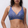 Femilet Swim - Taula Fullcup Bikini Top Blue Snake