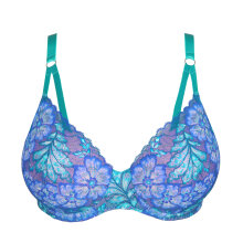 Primadonna - Morro Bay Hjerteformet BH Mermaid Blue