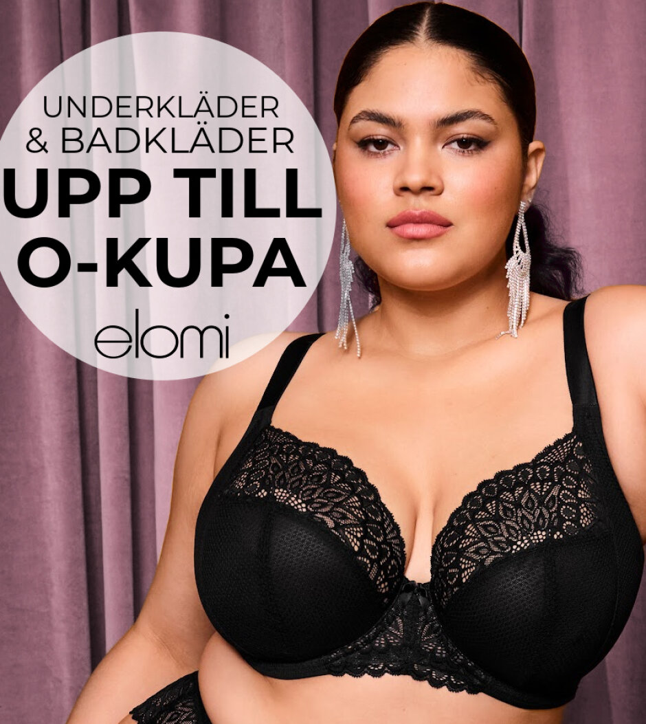 Elomi lingeri og badetøj op til O-skål