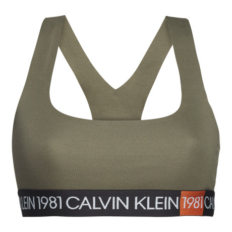 Calvin Klein - 1981 Bold Bralette Topp Army Dust