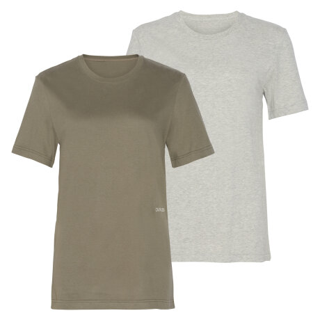 Calvin Klein - Statement 1981 2-Pak T-shirt Grey Heather/Army Dust