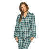 Lady avenue - Flannel Pyjamas Petrol Checks