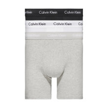 Calvin Klein Herre - 3-pak Cotton Stretch Boxer Brief Svart/Vit/Grå