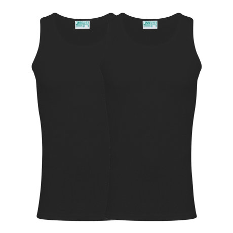 JBS Herre - 2-pak Organic Undertröja Svart