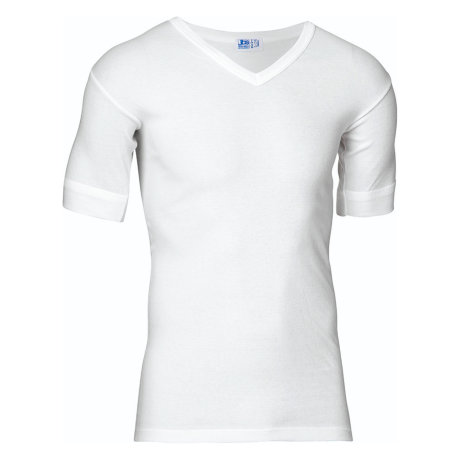 JBS Herre - Original Bomuld V-neck T-shirt Vit