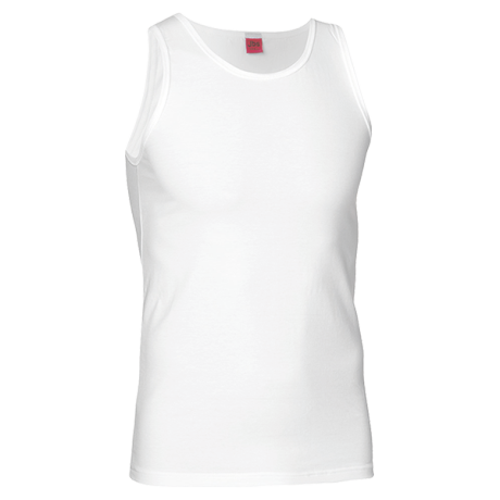 JBS Herre - Bomuld Undertröja Vit