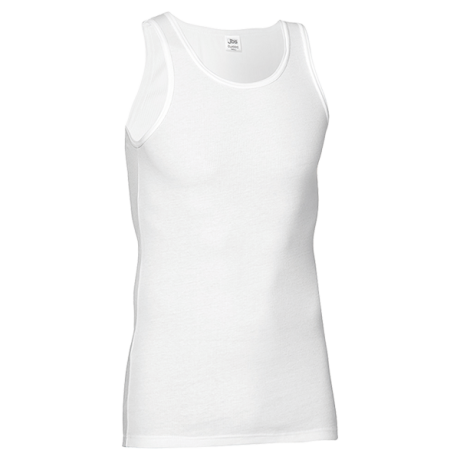 JBS Herre - Classic Bomuld Undertröja Vit