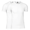 JBS Herre - Bomuld 2-pak T-shirt Vit