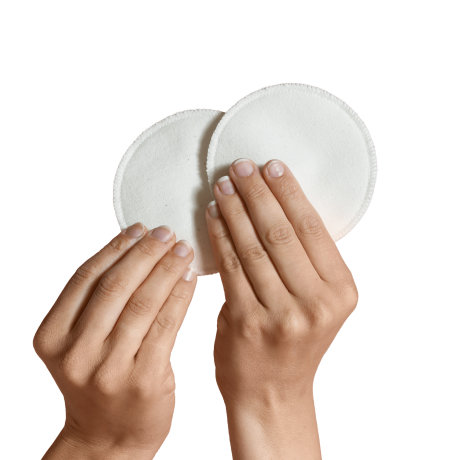 Carriwell -  Bröstkuddar 6-pak Bomull Vit