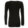 Femilet - Juliana T-shirt i ull med långa ärmar